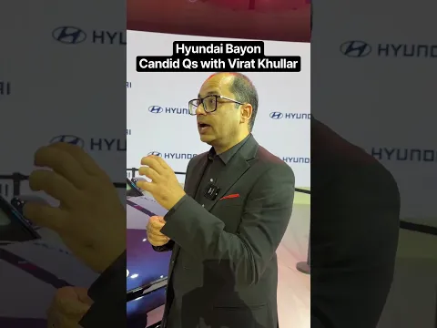 Hyundai Bayon - a quick-fire, candid interview session with Virat Khullar, Head, Marketing at HMIL