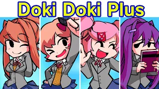 Friday Night Funkin VS Monika Doki Doki Takeover Plus FNF Mod Doki Doki Literature Club DDLC 