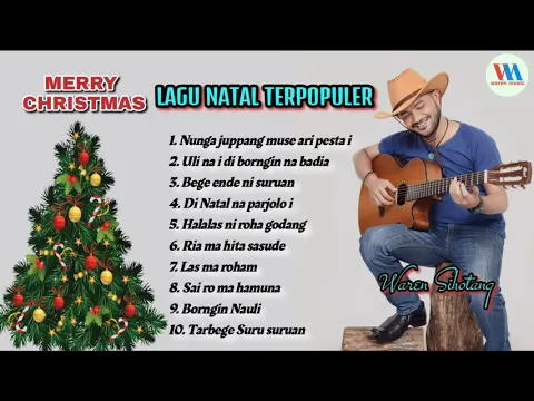 Download MP3 Lagu Rohani Natal Terpopuler paling Sering di nyanyikan - Waren Sihotang