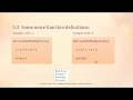 CH3 Working with Python Functions - Part