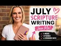 Start July with God 31-Day Scripture Writing Challenge