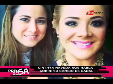 Cinthya Naveda nos habla sobre su cambio de canal