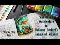 How to Use Watercolors in Coloring Books Paul Rubens Set Review Step-by-Step Tips