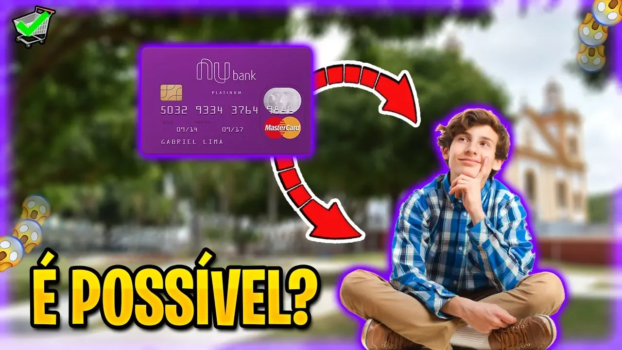 MENOR DE IDADE PODE TER CARTÃO DE CRÉDITO?