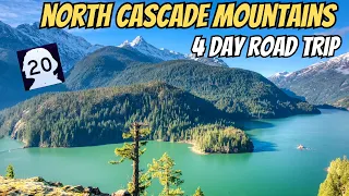 Washington State 4 Days - 260 Miles Road Trip Highway 20