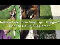 Review Free Form Snip Tips Omega-3 Fish Oil Liquid Supplement for Small Dogs and Cats 60 Count