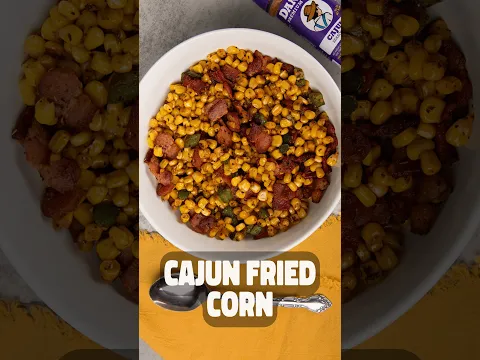 CAJUN FRIED CORN RECIPE | THE ULTIMATE SOUTHERN CORN SIDE DISH 🌽🔥