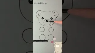 Amazing Bear Drawing طريقة رسم دب بسهولة Draw Drawing How To Draw رسم Cute 