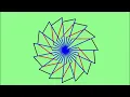 Python Turtle Code Rotating Trapezoid