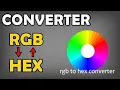 rgb to hex converter