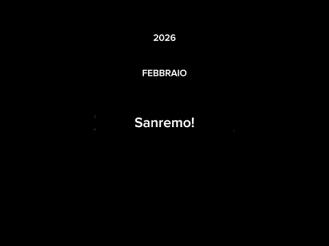 Ci vediamo a Sanremo il 24 febbraio, emozionati come fosse ancora il 2001! #Sanremo2026