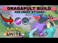 The BEST BUILD for Dragapult in Pokmeon Unite