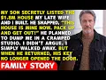 My Son Thought He Could Steal Our 1 8M House But When He Returned The Door Was Blocked Shut