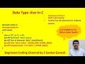 C signed unsigned char Purpose of d c Limits h Placement Questions Tamil 1