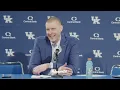 Kentucky Wildcats Basketball Coach Mark Pope Recaps LOSS To Florida