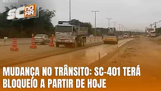 Mudança na SC-401 impacta motoristas; veja outros destaques do dia