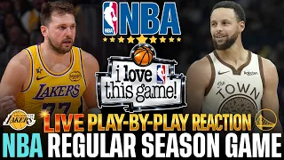 🔴LIVE! LAKERS VS WARRIORS • NBA REGULAR SEASON • BASKETBALL PLAY-BY-PLAY COMMENTARY & SCOREBOARD