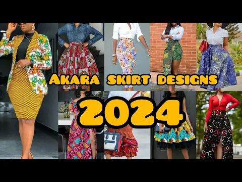 Download MP3 💖🌸 Cute Ankara skirt designs you will love in 2024 |Skirt styles for classy ladies | African fashion
