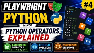 Python Operators Breakdown What Every QA Automation Engineer Must Know