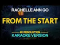 Download Lagu [KARAOKE] FROM THE START - Rachelle Ann Go 🎤🎵