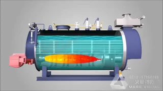 شرح غلاية البخار من الداخل 