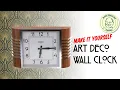 Art Deco Wall Clock Ep 1 - Plus New Zealand YouTuber Workshop Visits