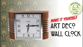 Art Deco Wall Clock Ep 1 - Plus New Zealand YouTuber Workshop Visits