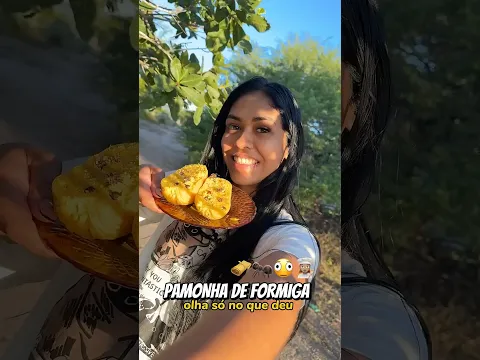 Pamonha de Tanajura 😱👩🏽‍🍳🐜 #sitio #vlog #comida #humor
