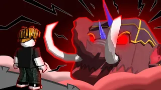 The Video Ends When I Lose With BUFFED Mammoth In Blox Fruits