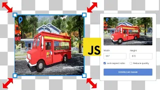 How To Resize an Image with JavaScript Resize and Compress Images in HTML CSS JavaScript