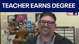 Grand Prairie ISD teacher wins award and earns degree