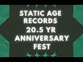 Static Age 20 5 yr Anniversary Fest Day 3 LIVE at Static Age Records 6-1-2025