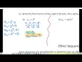 Recursive Formulas for Sequences Part 2