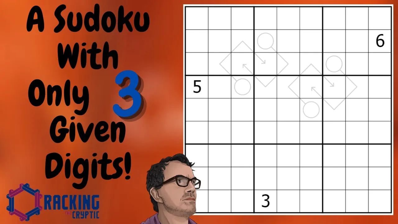A Sudoku With Only 3 Given Digits?!