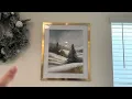 20x24 Gold Picture Frame Set of 2 Review Wood Poster Frames with Mat for 16x20 Tempered Glass