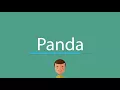 Download Lagu Panda pronunciation
