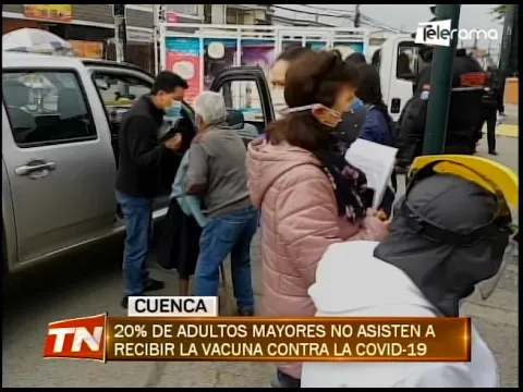 20% de adultos mayores no asisten a recibir la vacuna contra la covid-19