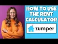 How To Use Rent Calculator On Zumper Step By Step Guide - Zumper Tutorial