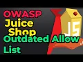 Outdated Allow List Juice Shop How to hack Penetration Testing Tutorial Juice Shop Walkthrough