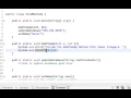 Void Method Returns in Java