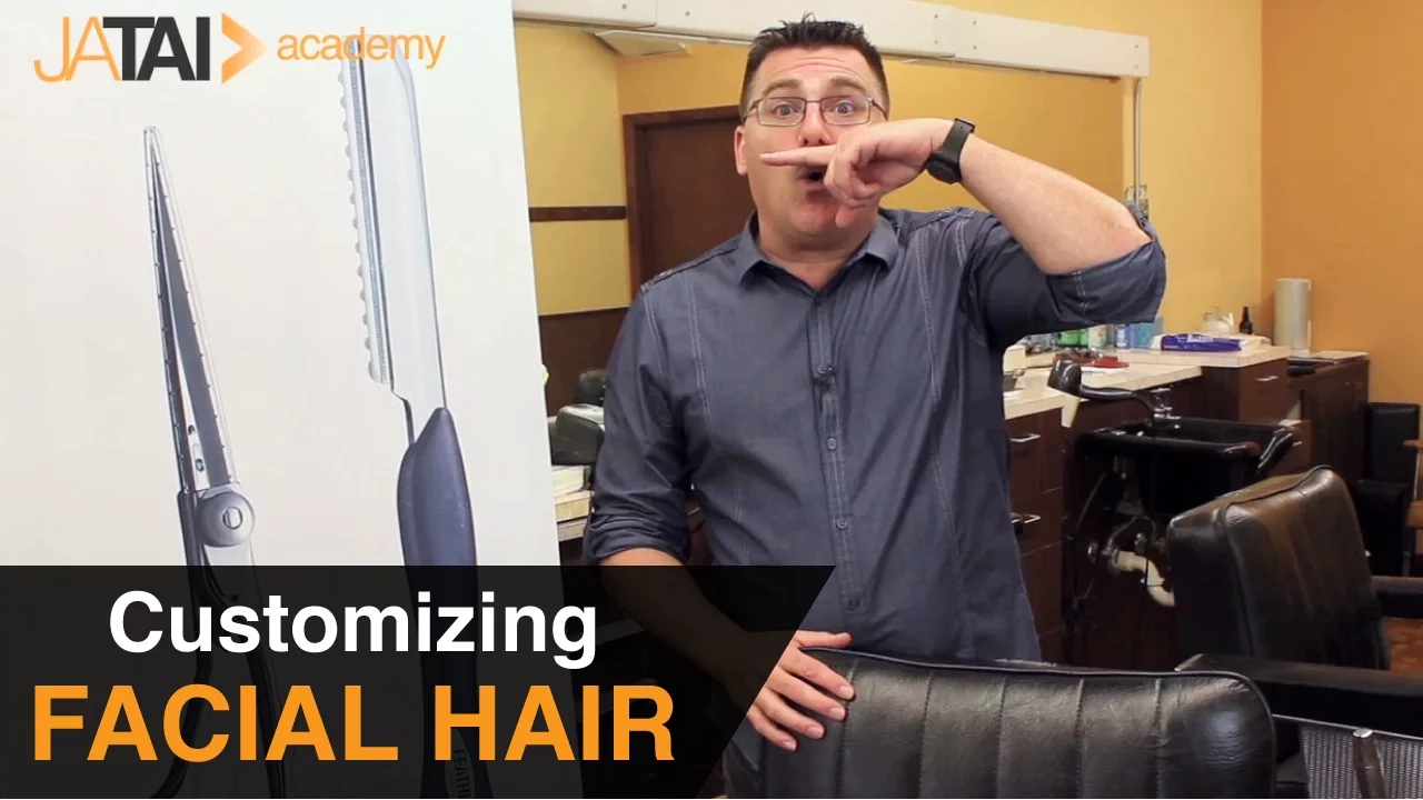 customizing facial hair