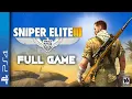 Sniper Elite 3 - Full Gameplay Walkthrough Full Game - PS4 SNIPER GAMES 🎮