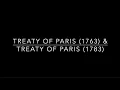 Treaty of Paris Comparison - APUSH Review