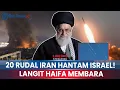 Download Lagu 🔵Khamenei Murka! 20 Rudal Iran Hantam Israel! Langit Haifa Membara Usai Serangan AS ke Fordow
