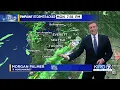 KIRO-7 Seattle WA 7 pm newscast Morgan Palmer weather segment November 22 2021
