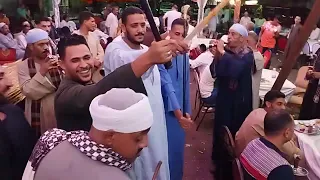 هاني الصعيدي رقصه وائل العايق رجال المدمر وابوسداح والمدومه من فرحه عائله الحاج سليمان الرياينه 