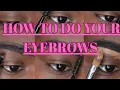 HOW TO DO YOUR EYEBROWS Easy Beginner-Friendly Brow Tutorial