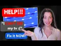 TV Vizio M65Q6-J09 No picture Backlight repair