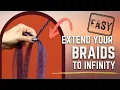How to Extend Braid Length Tutorial - DoctoredLocks com