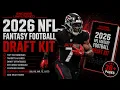 2026 NFL Fantasy Football Draft Kit Top 150 Rankings Draft Strategies Cheat Sheet More